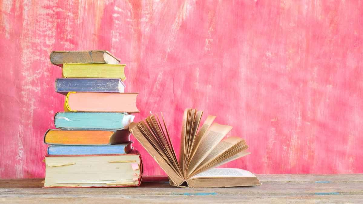 stack of books