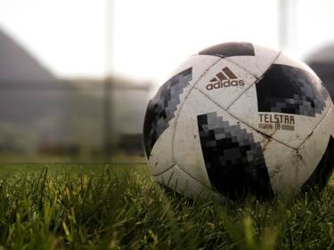 soccer ball on field