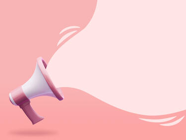 pink megaphone