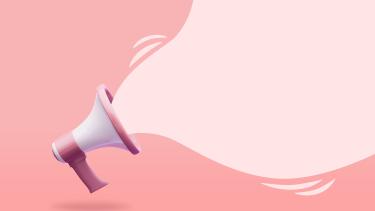 pink megaphone