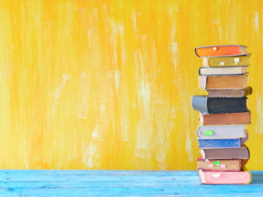 stack of books
